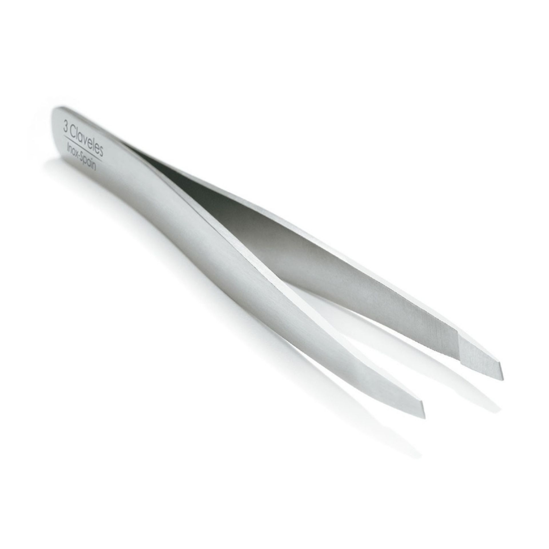 Pinça Depilatoria Inox Obliqua - 3 Claveles