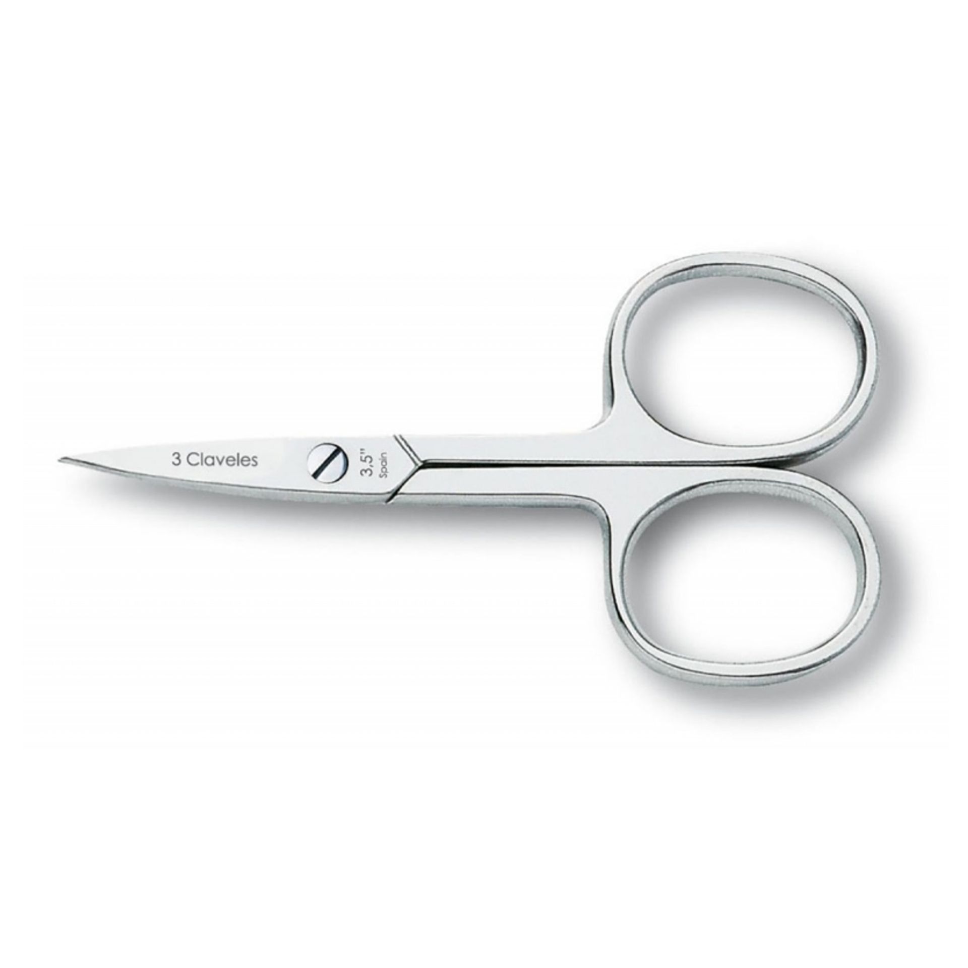 Tesoura para Unhas Reta 9 cm - 3 Claveles