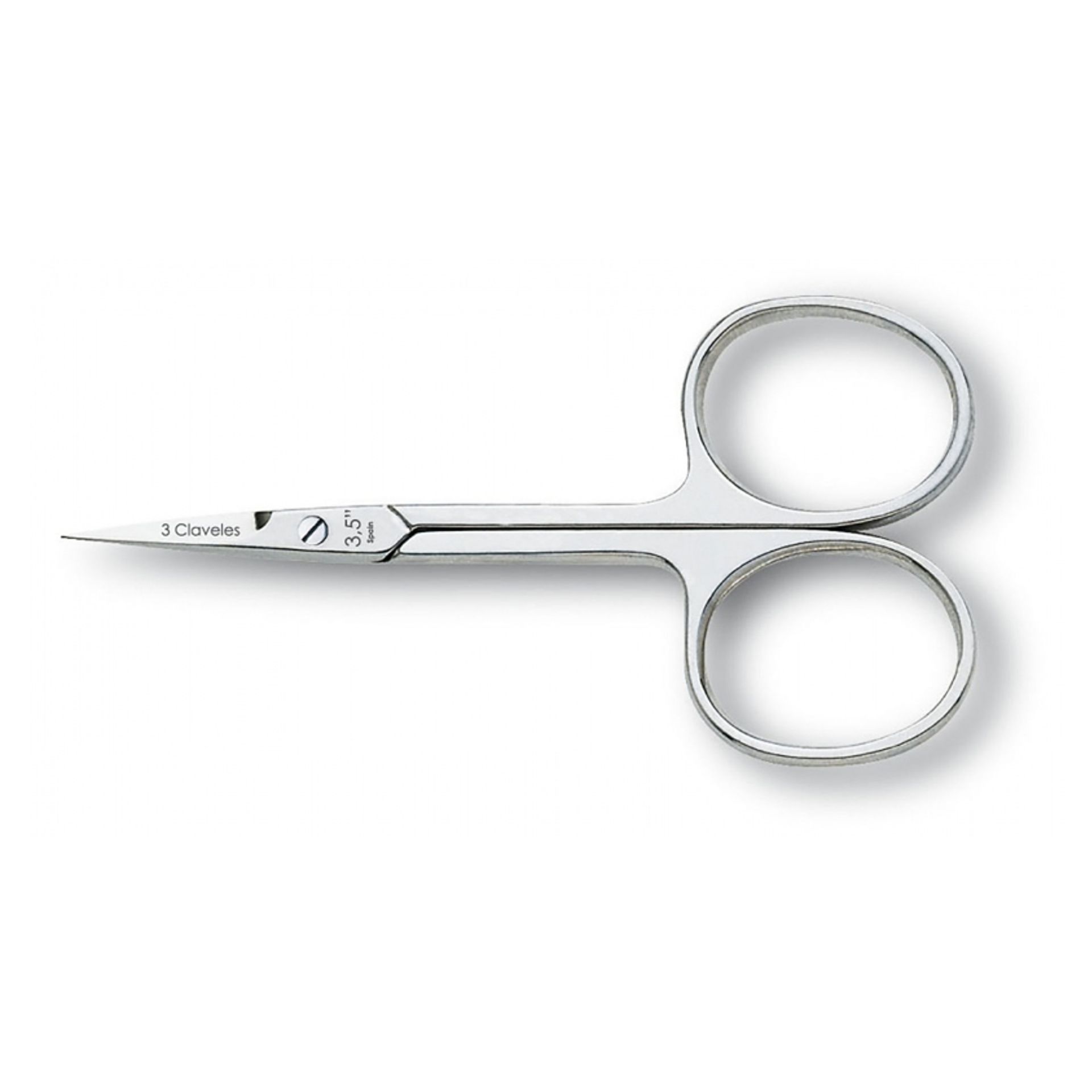 Tesoura para Cutículas Reta 9 cm - 3 Claveles