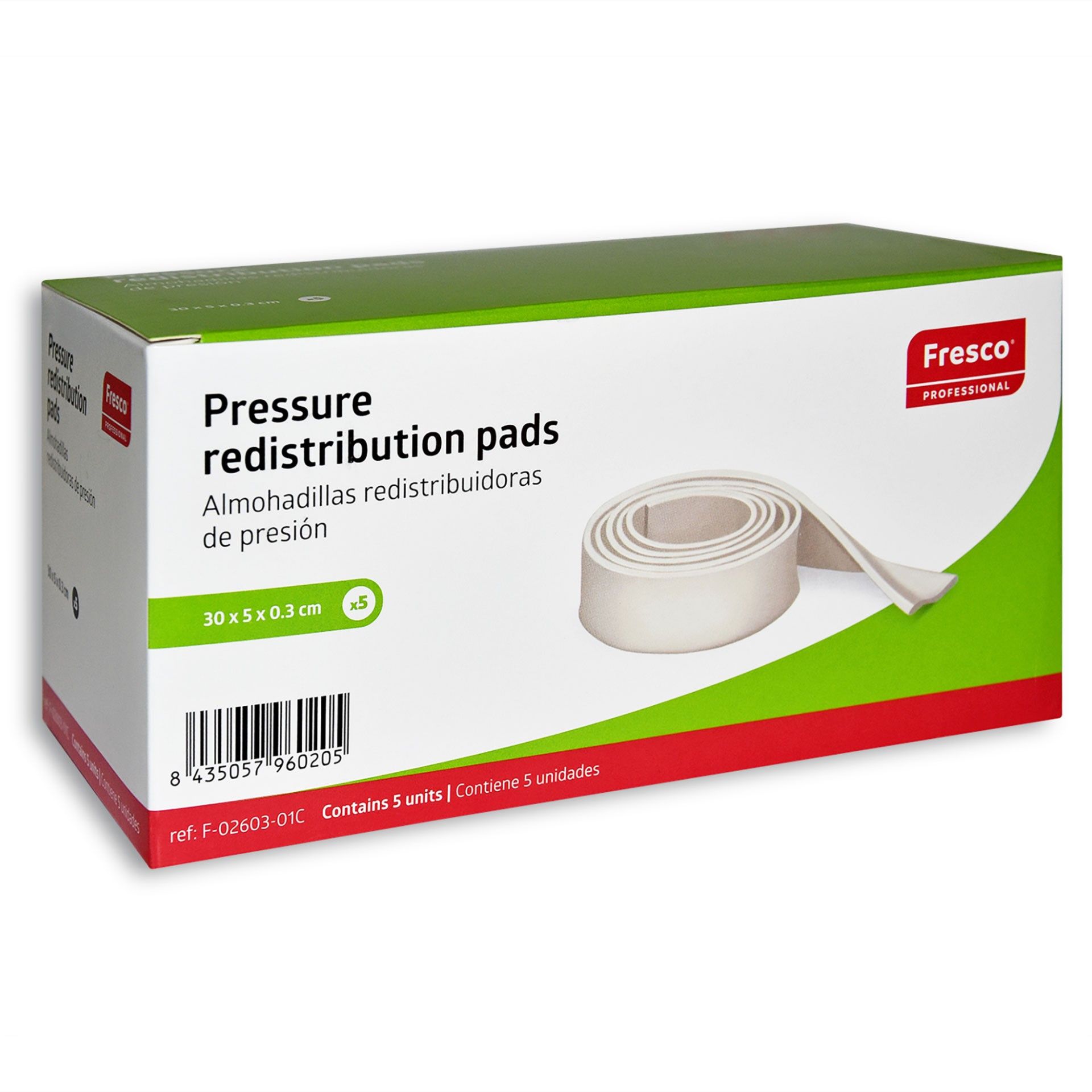 Almofadas de Redistribuição de Pressão - Rolo