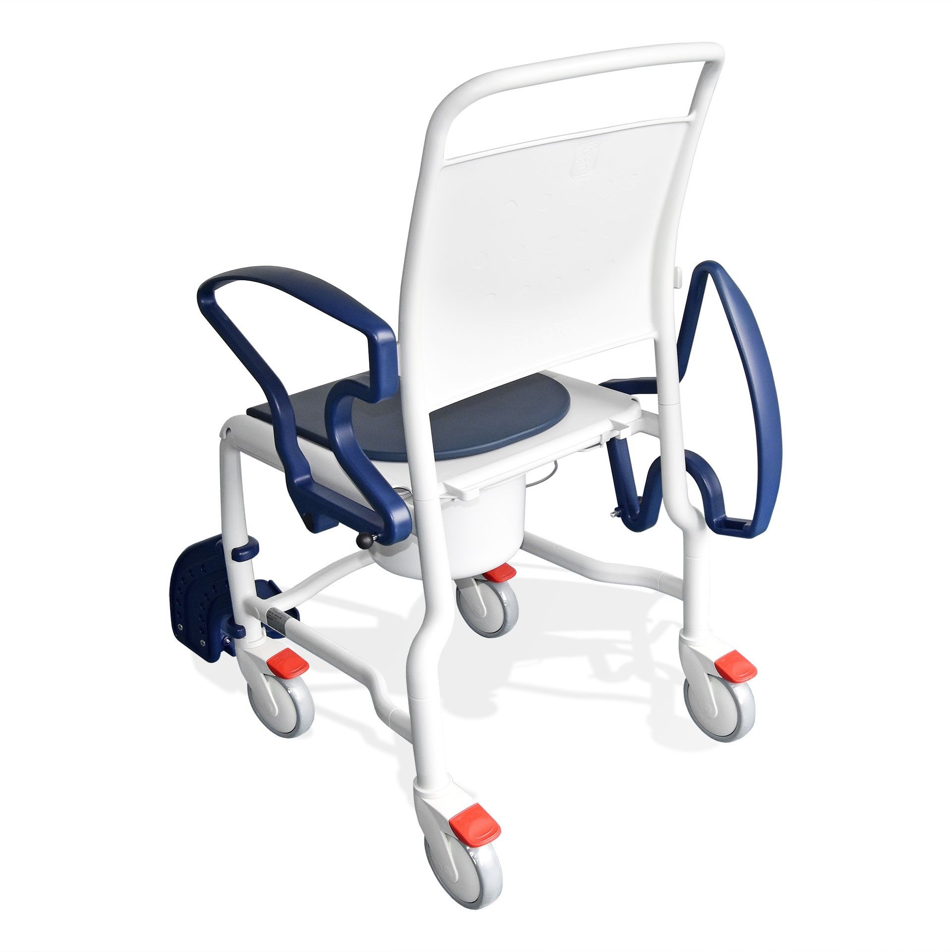 Cadeira de Banho Sanitária Bonn com 4 Rodízios