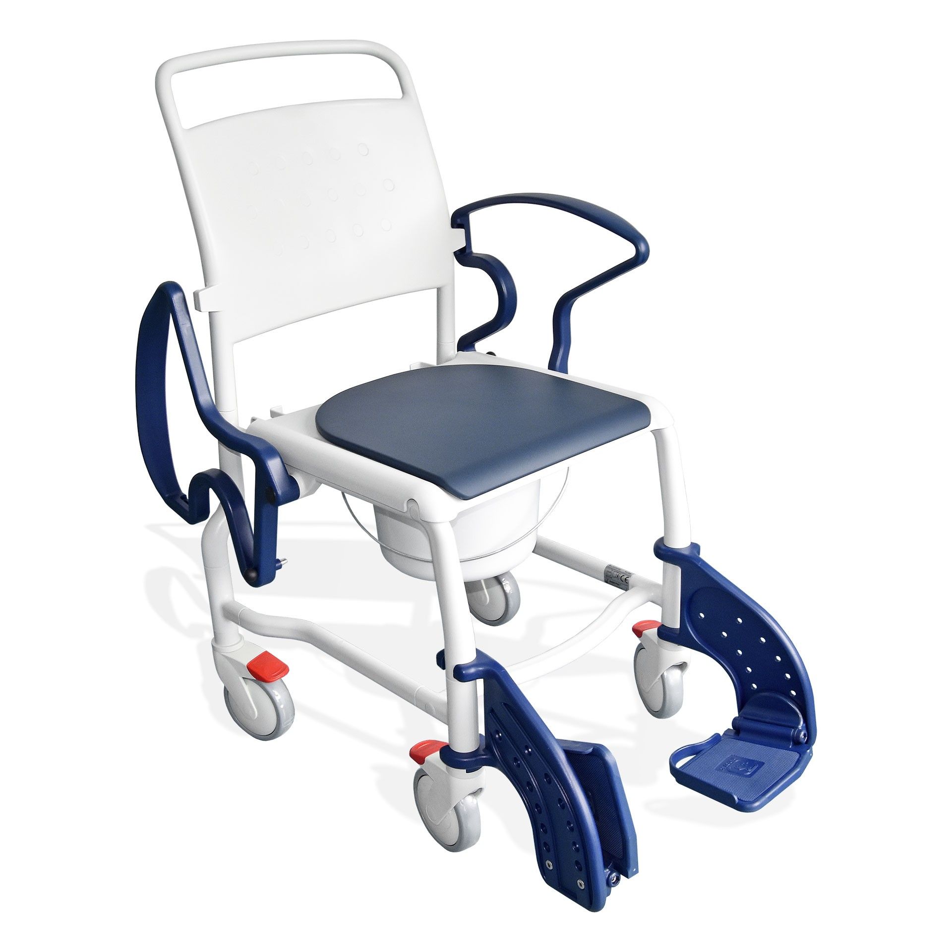 Cadeira de Banho Sanitária Bonn com 4 Rodízios
