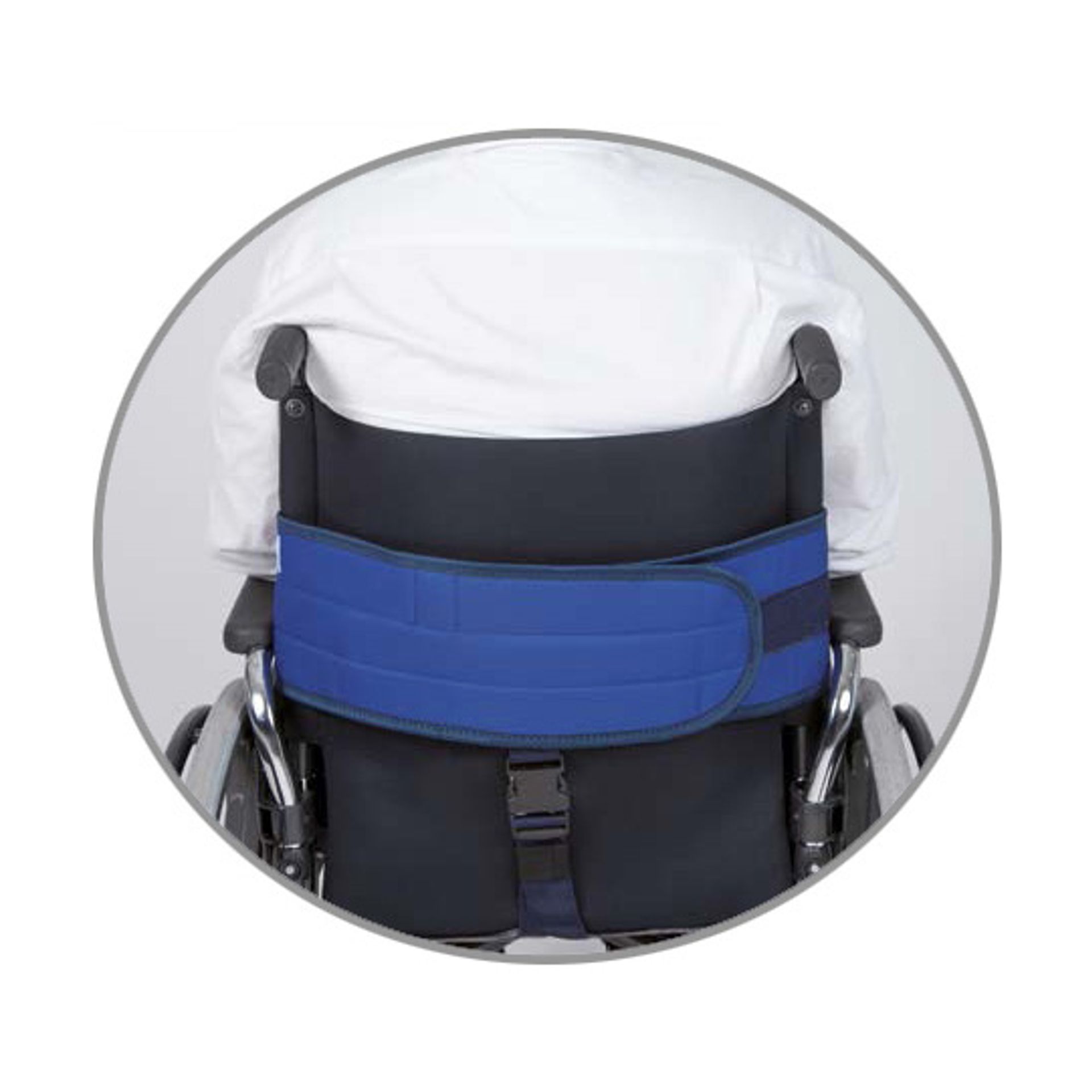 Imobilizador Pélvico com Fecho de Velcro para Cadeira de Rodas Salvaclip