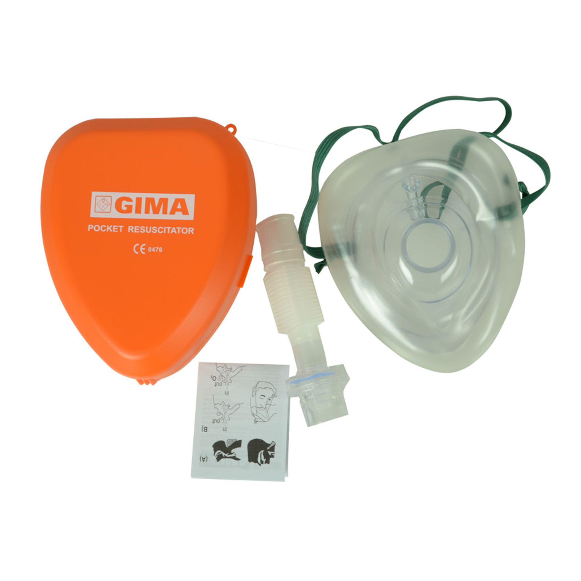 Máscara de Reanimação Boca a Boca CPR