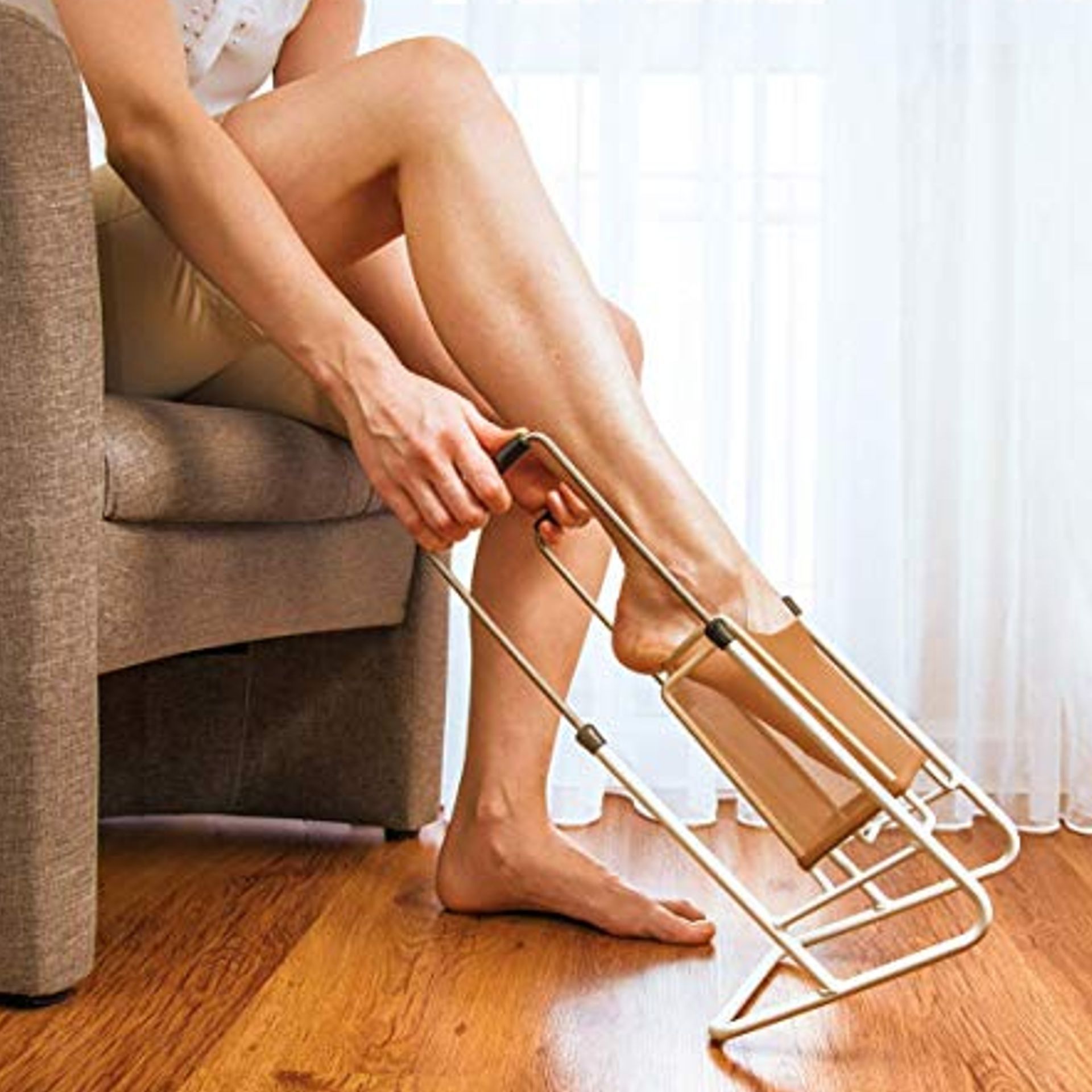 Calçador Meias, Collants e Mangas de Compressão