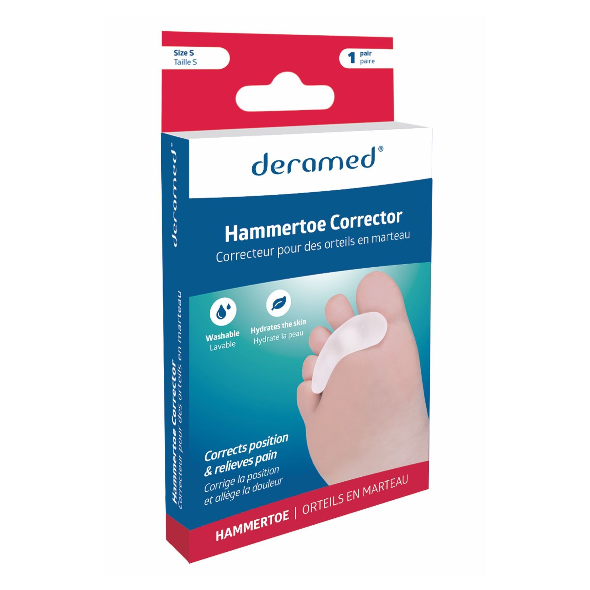 Corrector de Dedos em Garra Gel - Deramed