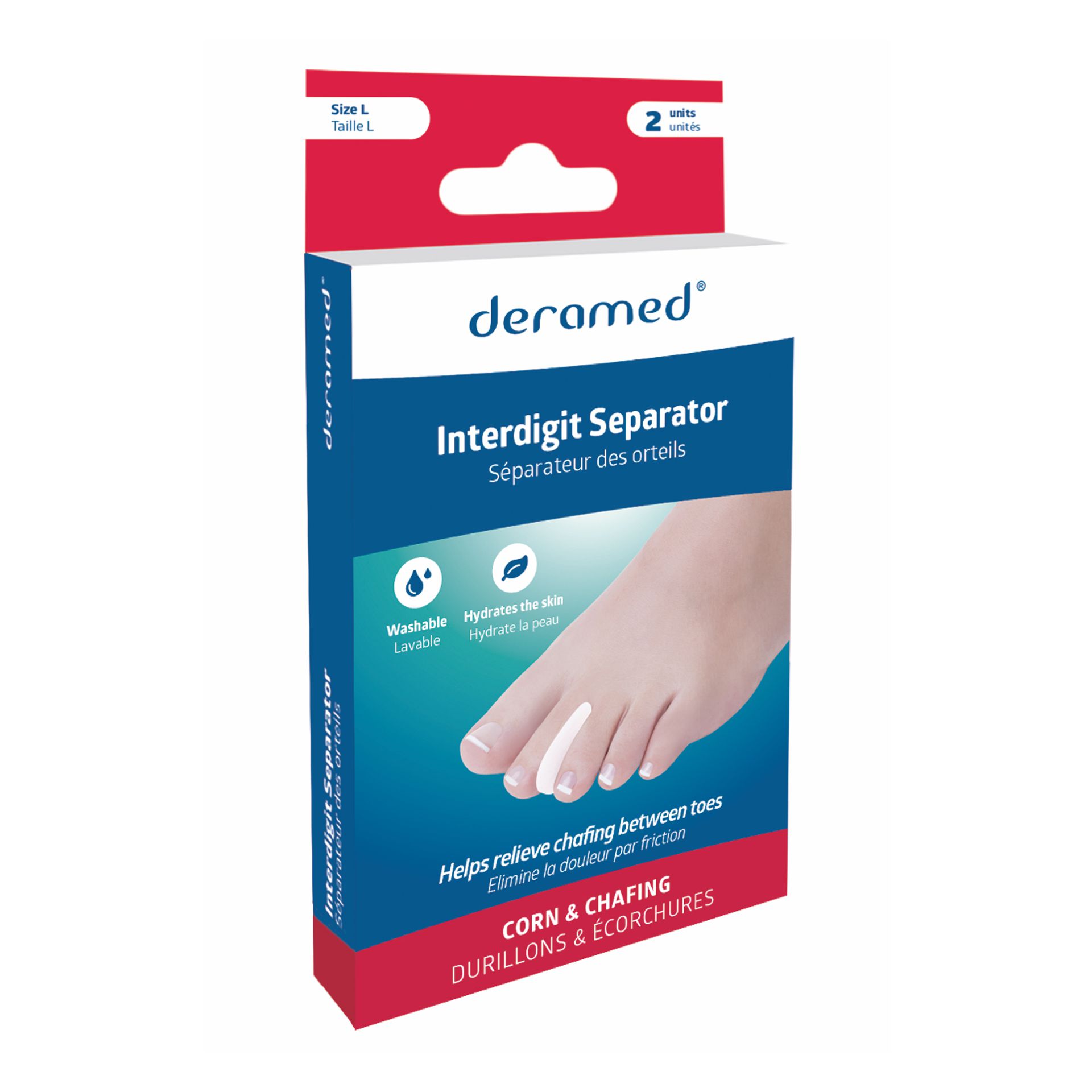 Separador de Dedos Meia-Lua Deramed