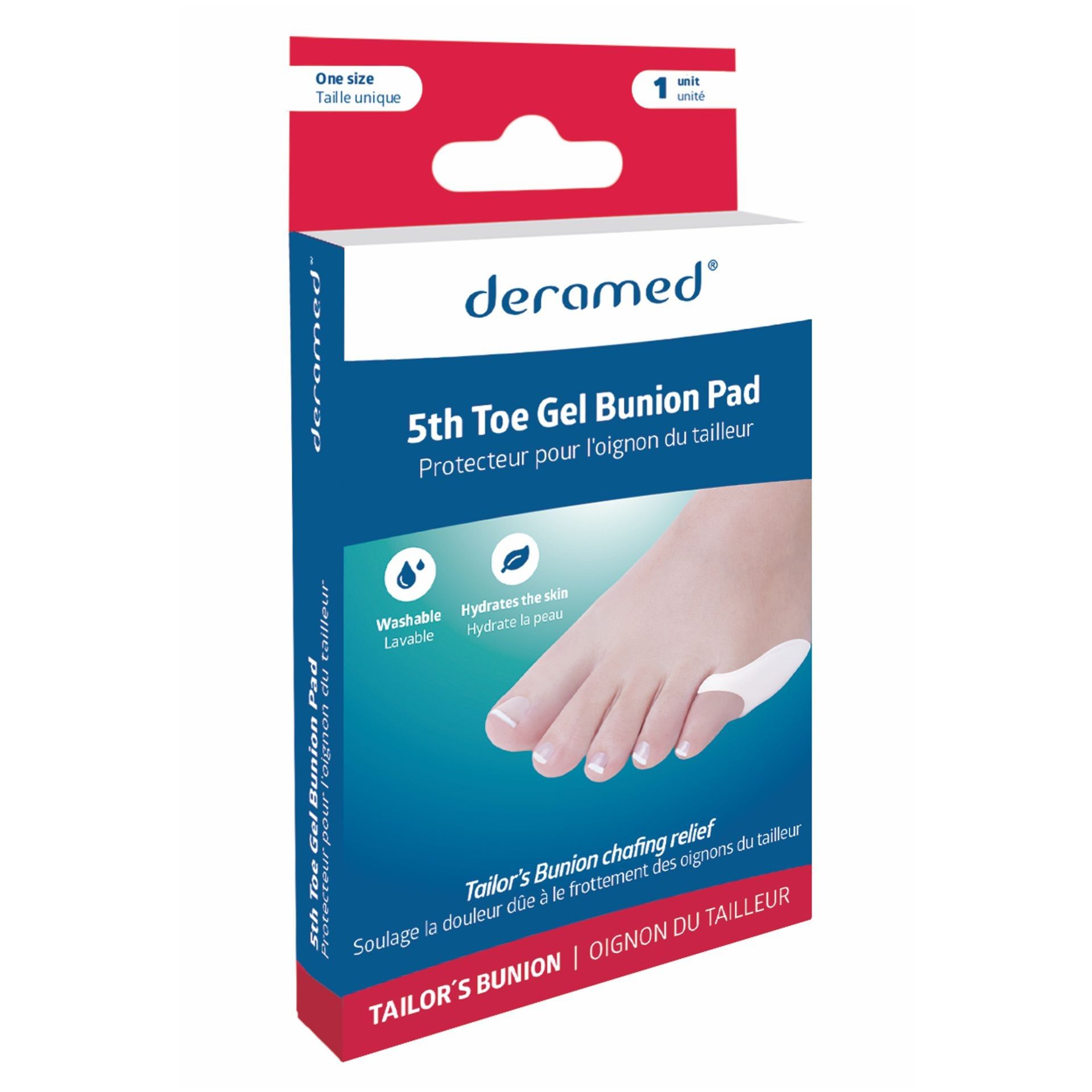 Protetor para Quinto Dedo em Gel Deramed