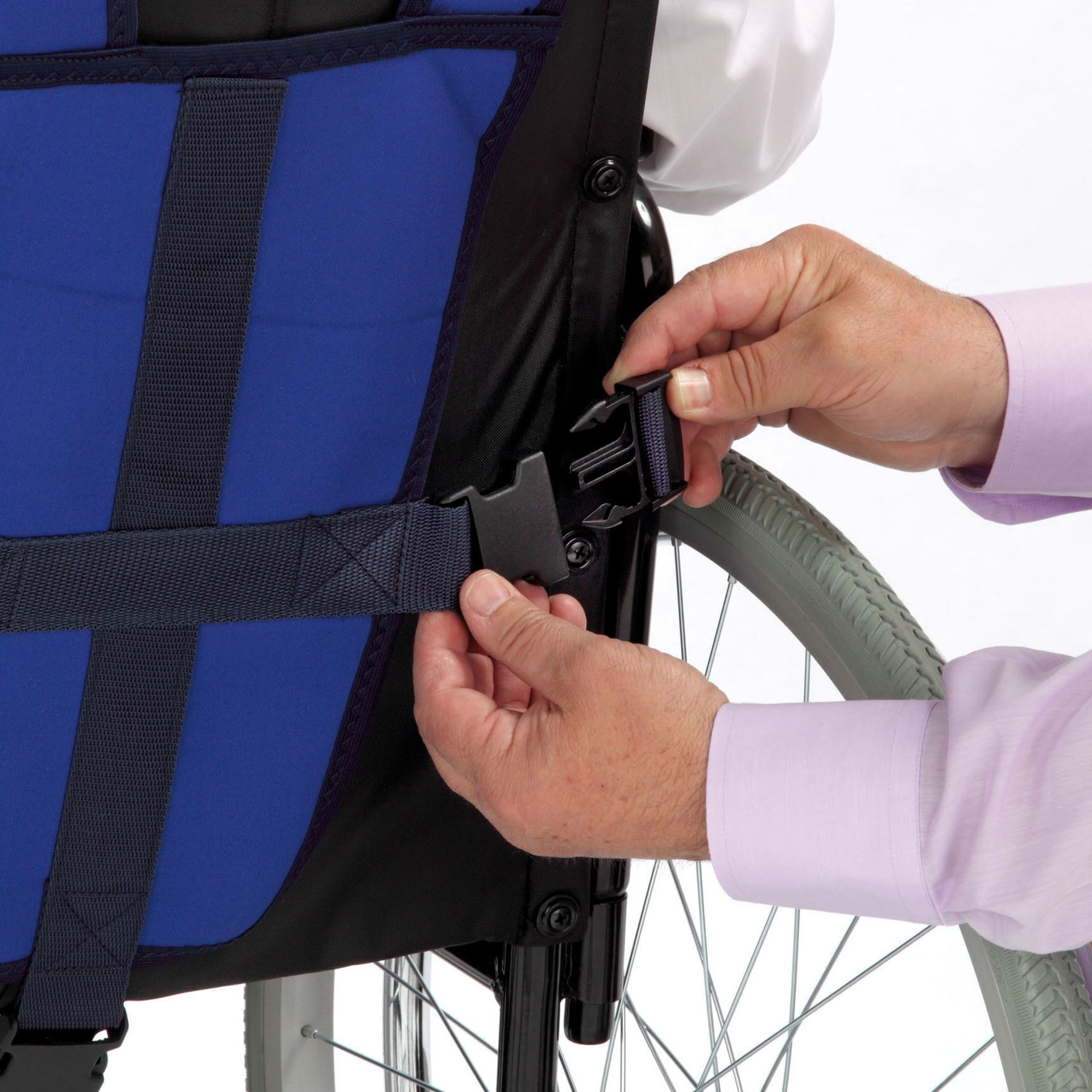 Colete Imobilizador Pélvico para Cadeiras de Rodas Salvaclip Comfort