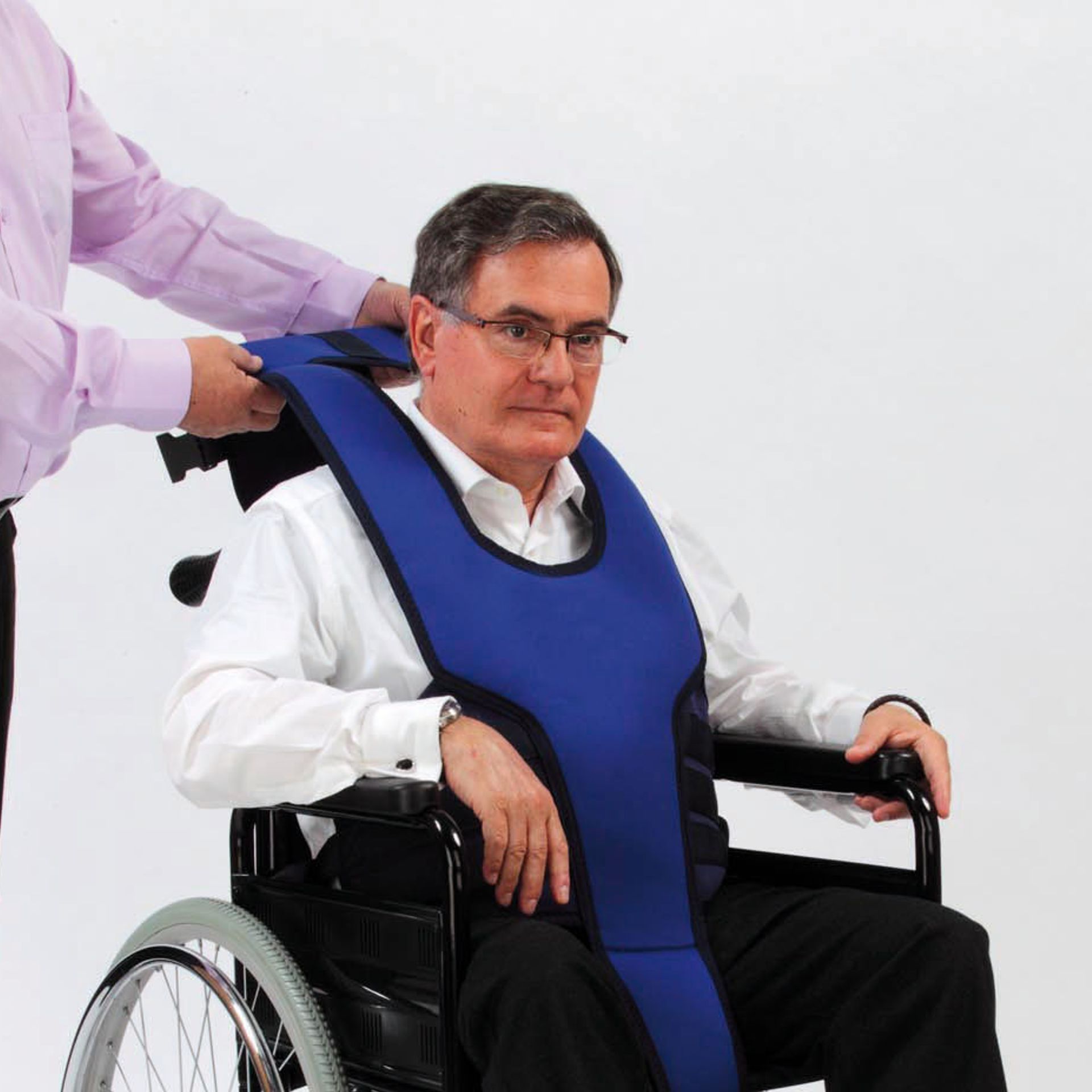 Colete Imobilizador Pélvico para Cadeiras de Rodas Salvaclip Comfort