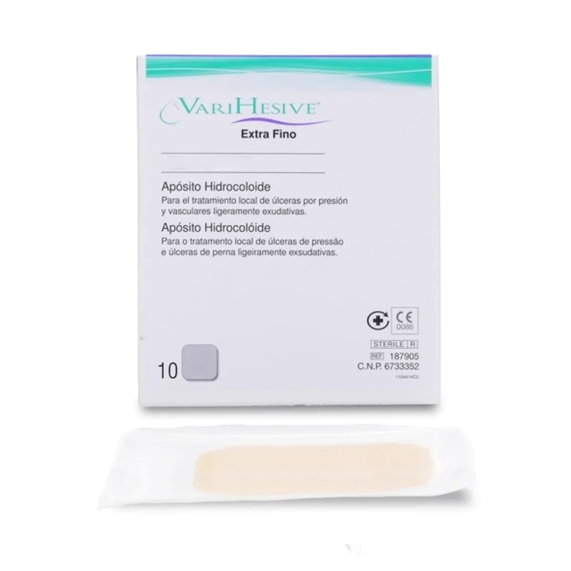 Varihesive Extra Fino 10 x 10 cm - 10 unidades