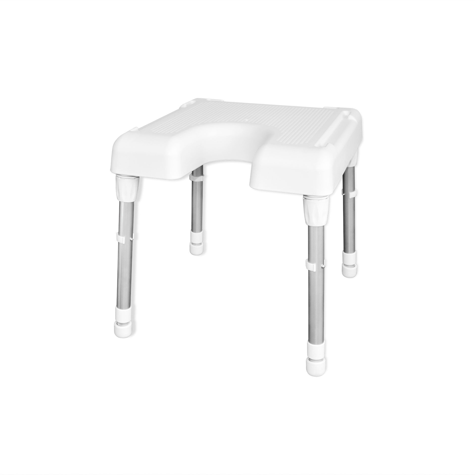 Banco de Banho com Braços Assento U Cannes