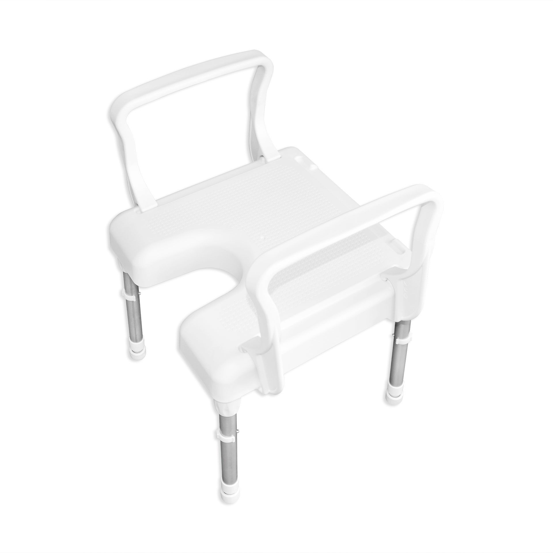 Banco de Banho com Braços Assento U Cannes