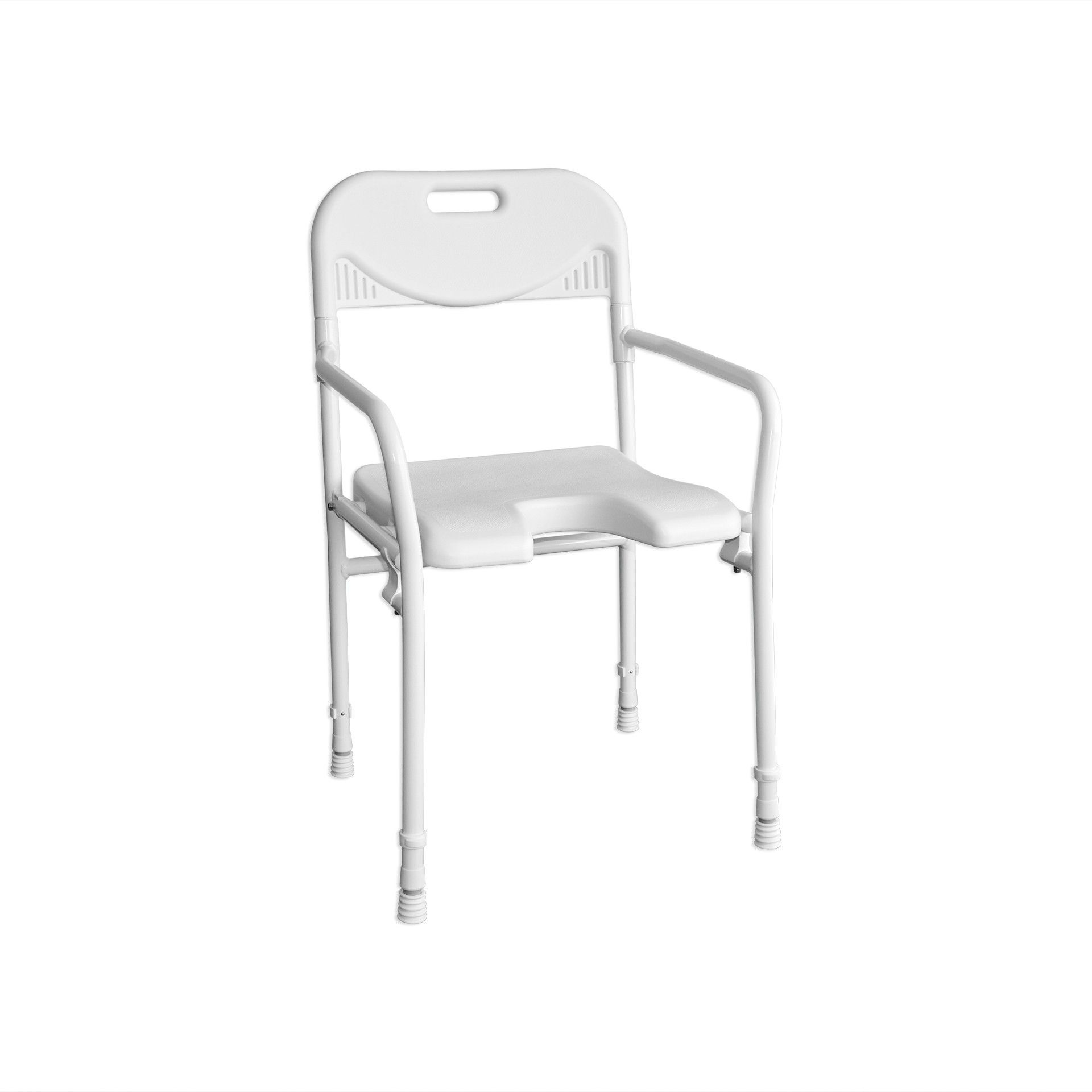 Cadeira Banho com Assento Higiénico em U