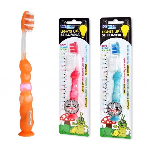 Escova de Dentes Suave com Luz - Foramen Junior