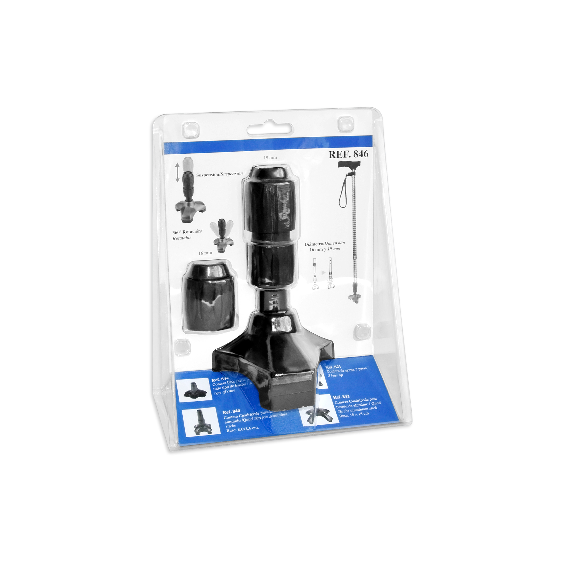 Ponteira Amortecedora 16 e 19 mm