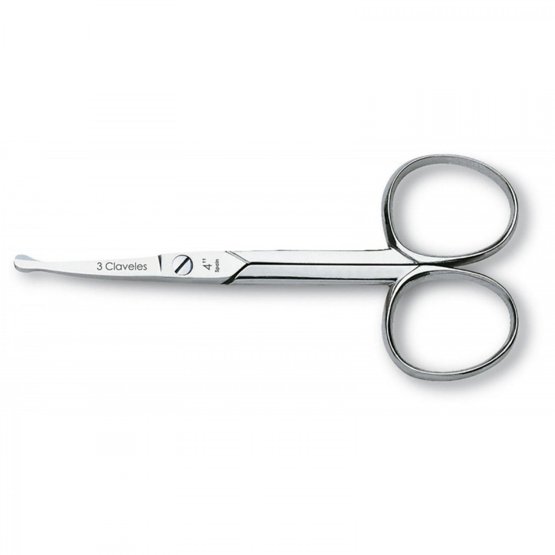 Tesoura de Unhas Curva para Bebé - 3 Claveles