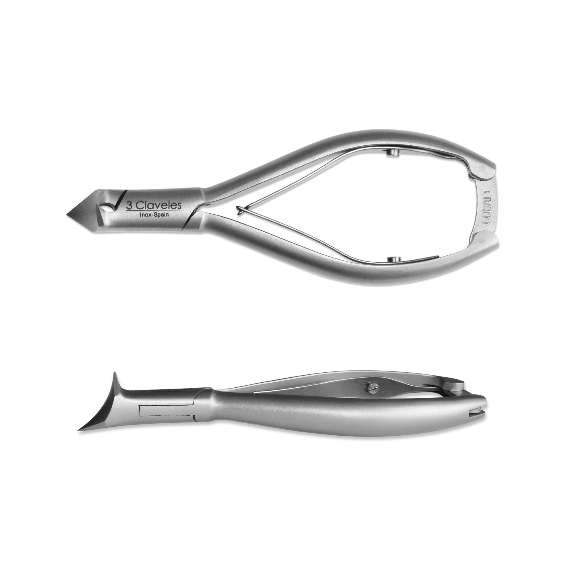 Alicate para Unhas em Inox 14 cm - 3 Claveles