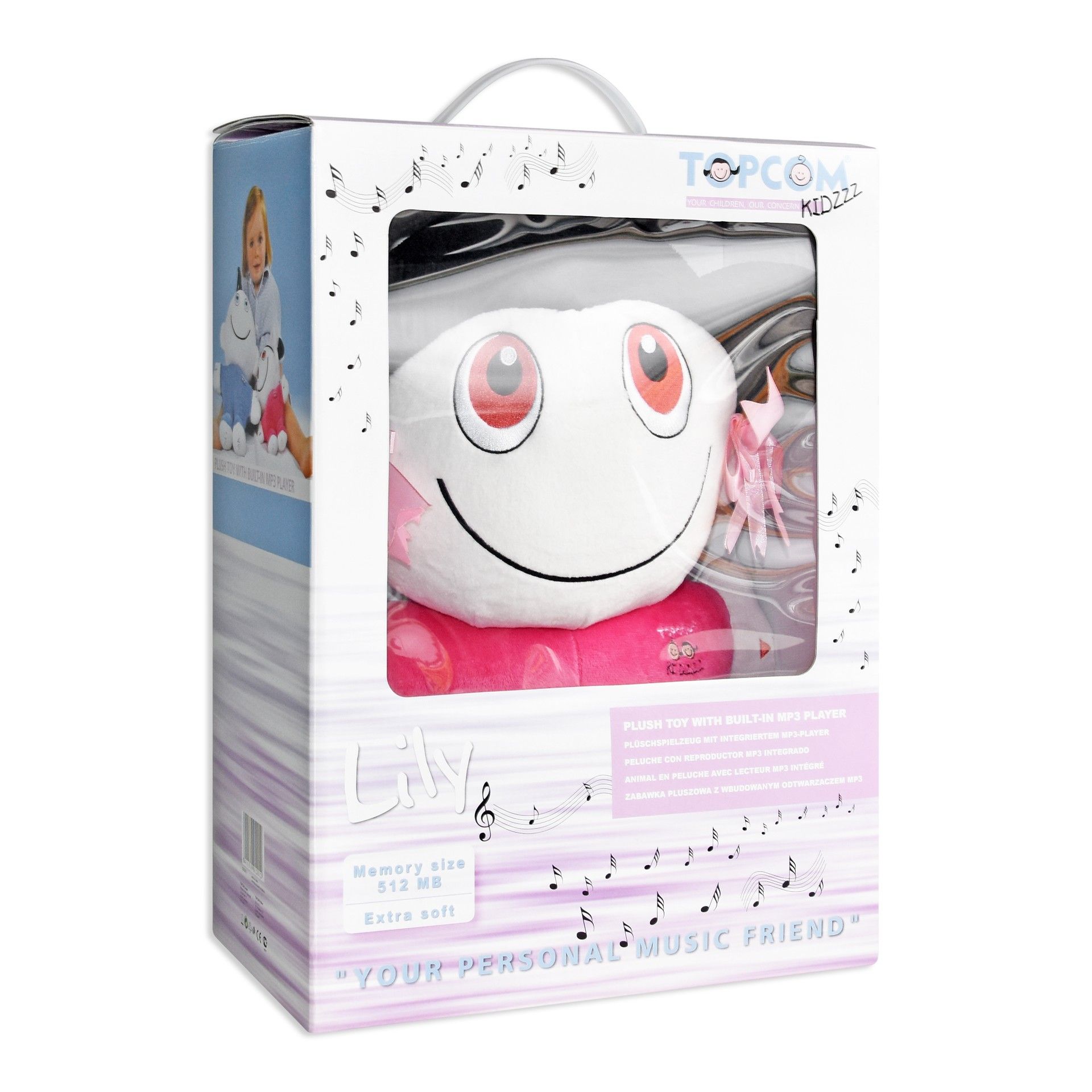 Plush LILY MP3 Topcom - 512MB