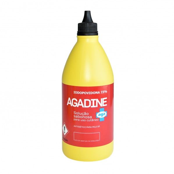 Agadine Iodopovidona 7.5% Solução Espuma