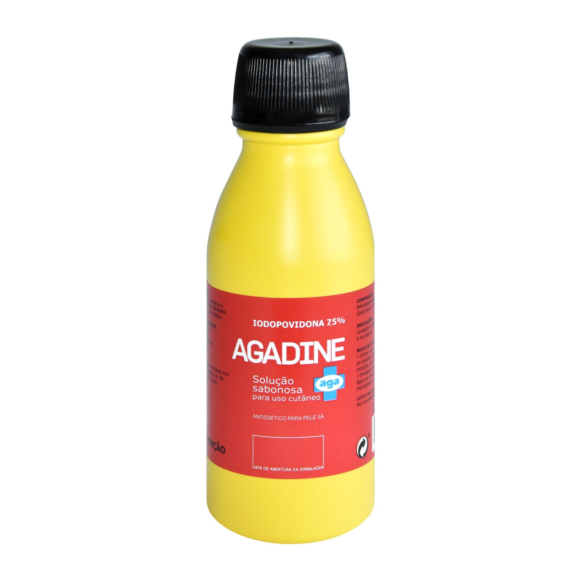 Agadine Iodopovidona 7.5% Solução Espuma
