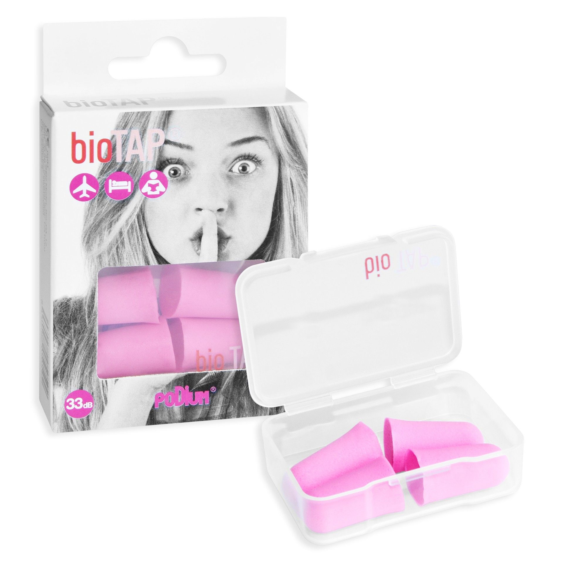 Tampões para Ouvidos em Espuma PU Podium Farma