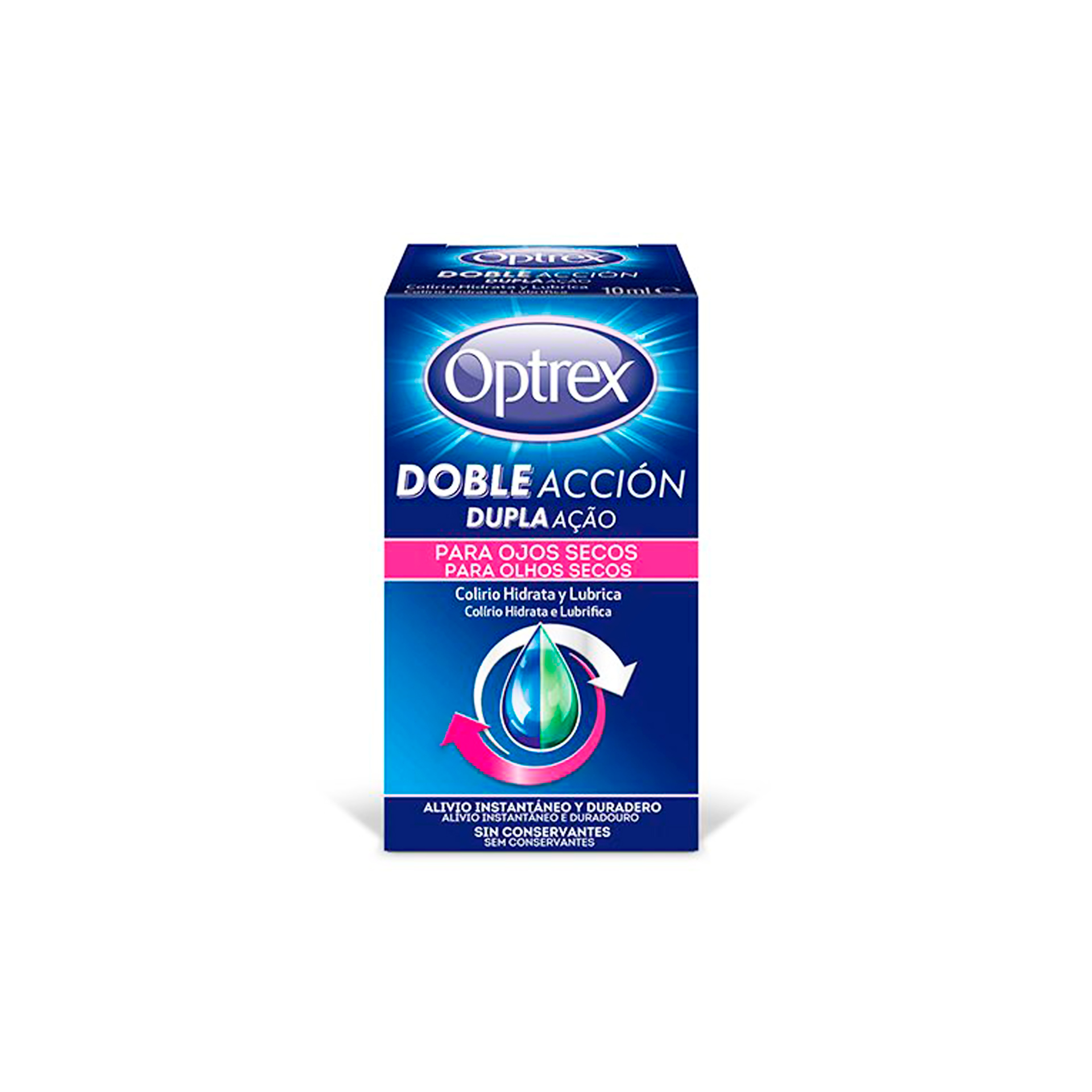 Optrex Dupla Ação para Olhos Secos - 10 ml