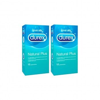 Preservativos Durex Natural Plus - 12 unidadest