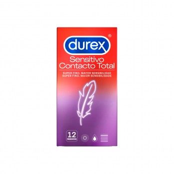 Preservativos Durex Sensitivo Contacto Total - 12 unidadest
