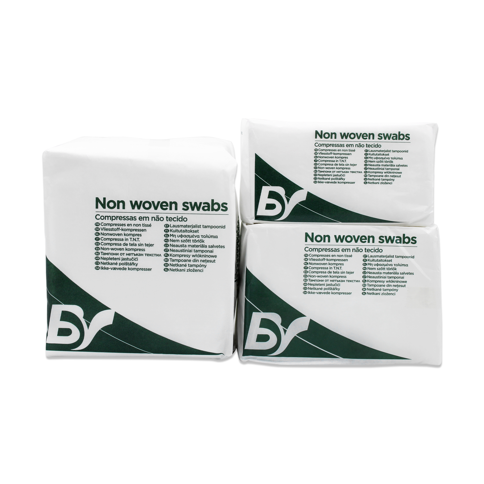 Compressas Tecido Não Tecido Não Esterilizadas - Saco 100 unidades