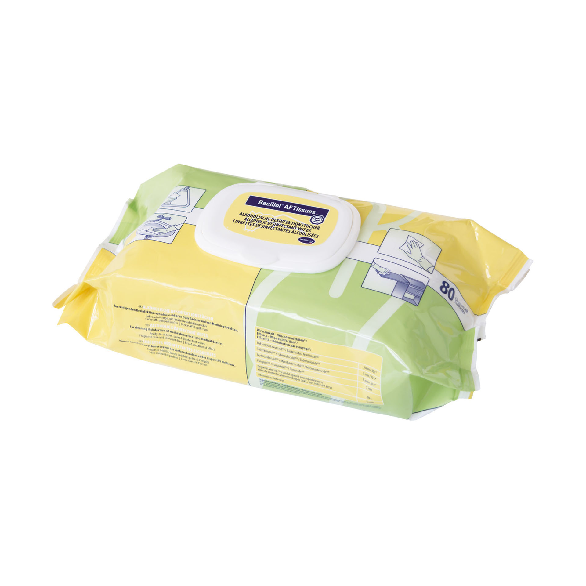 Toalhetes Desinfetantes para Superficies Bacillol AF