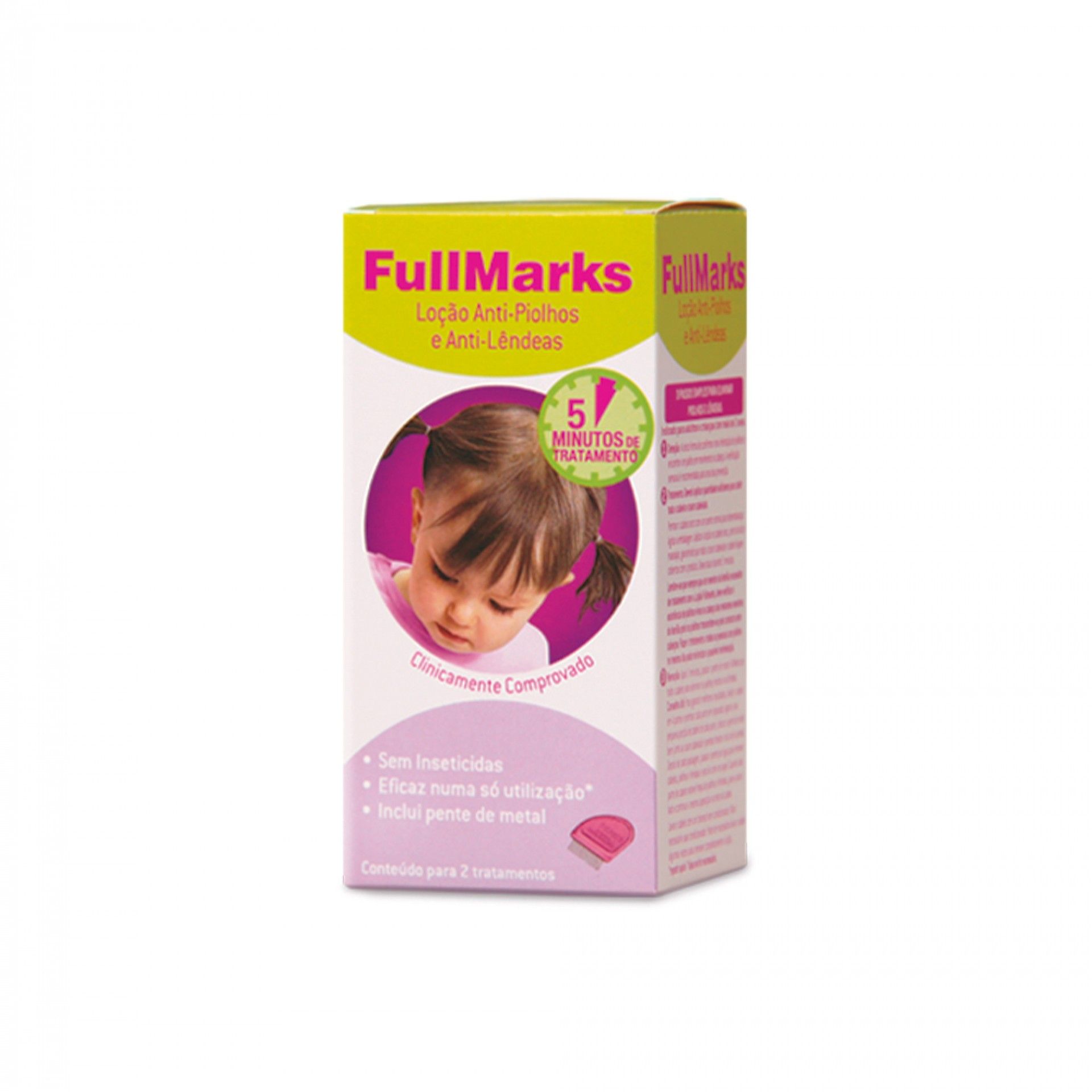 Fullmarks Loção Anti-Piolhos e Lêndeas - 100 ml