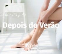 Cuidar da Pele depois do Ver�o