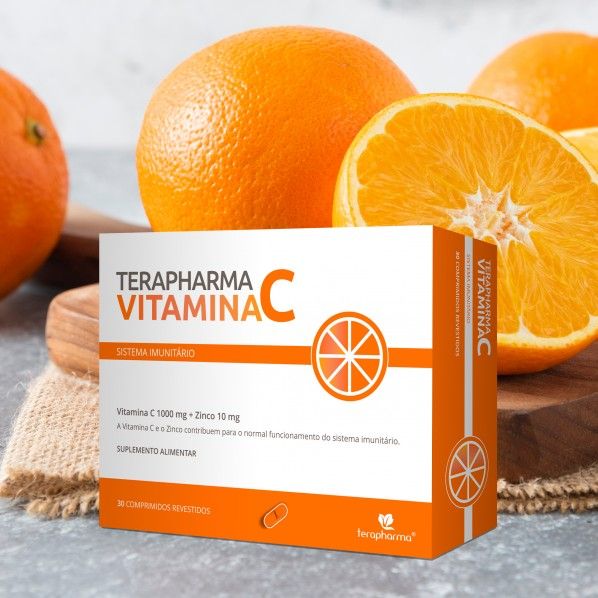 Terapharma Vitamina C + Zinco - Comprimidos