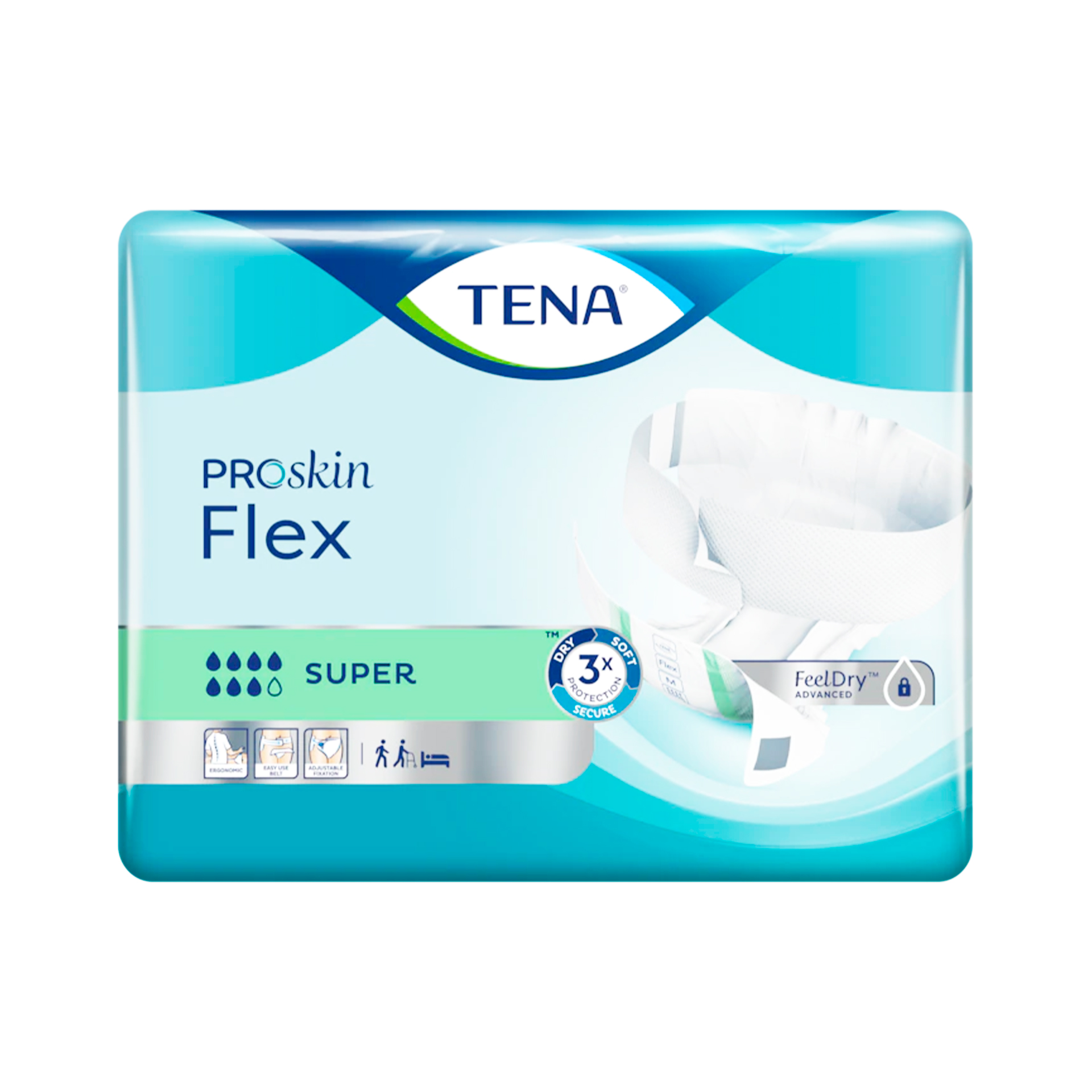 Fraldas Tena Flex Super