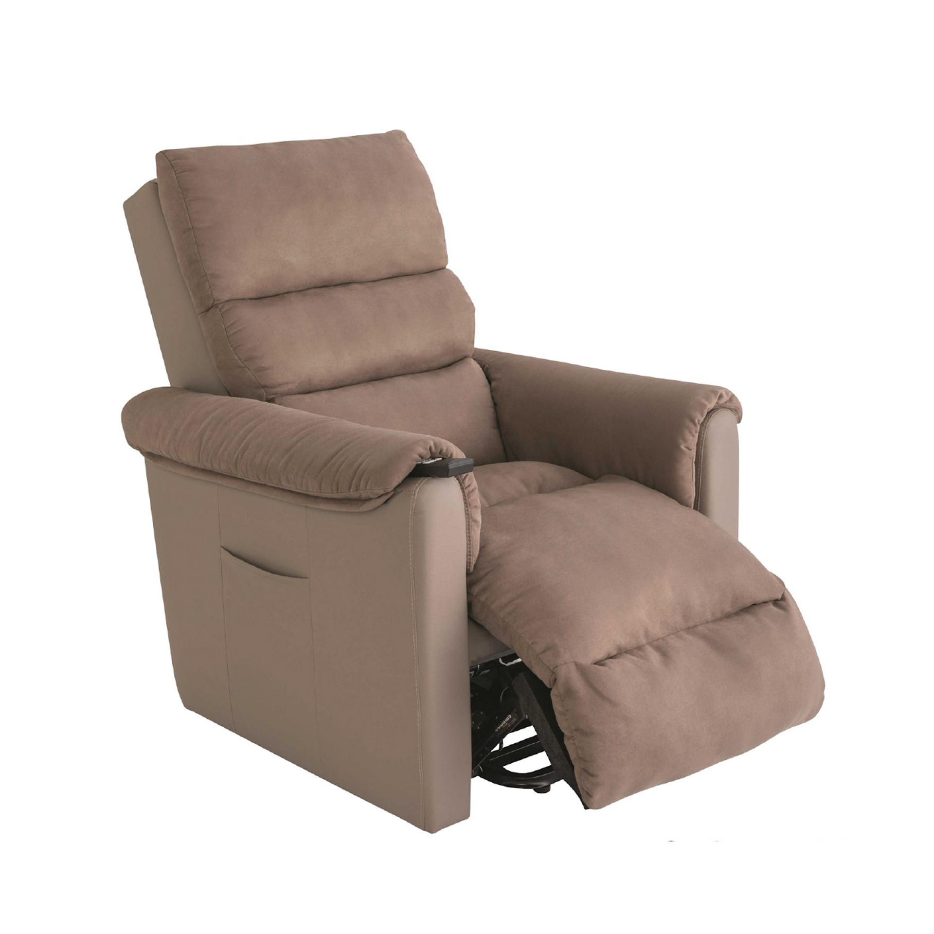 Poltrona Cosy Up Elétrica 1 Motor | Bicolor Cinza