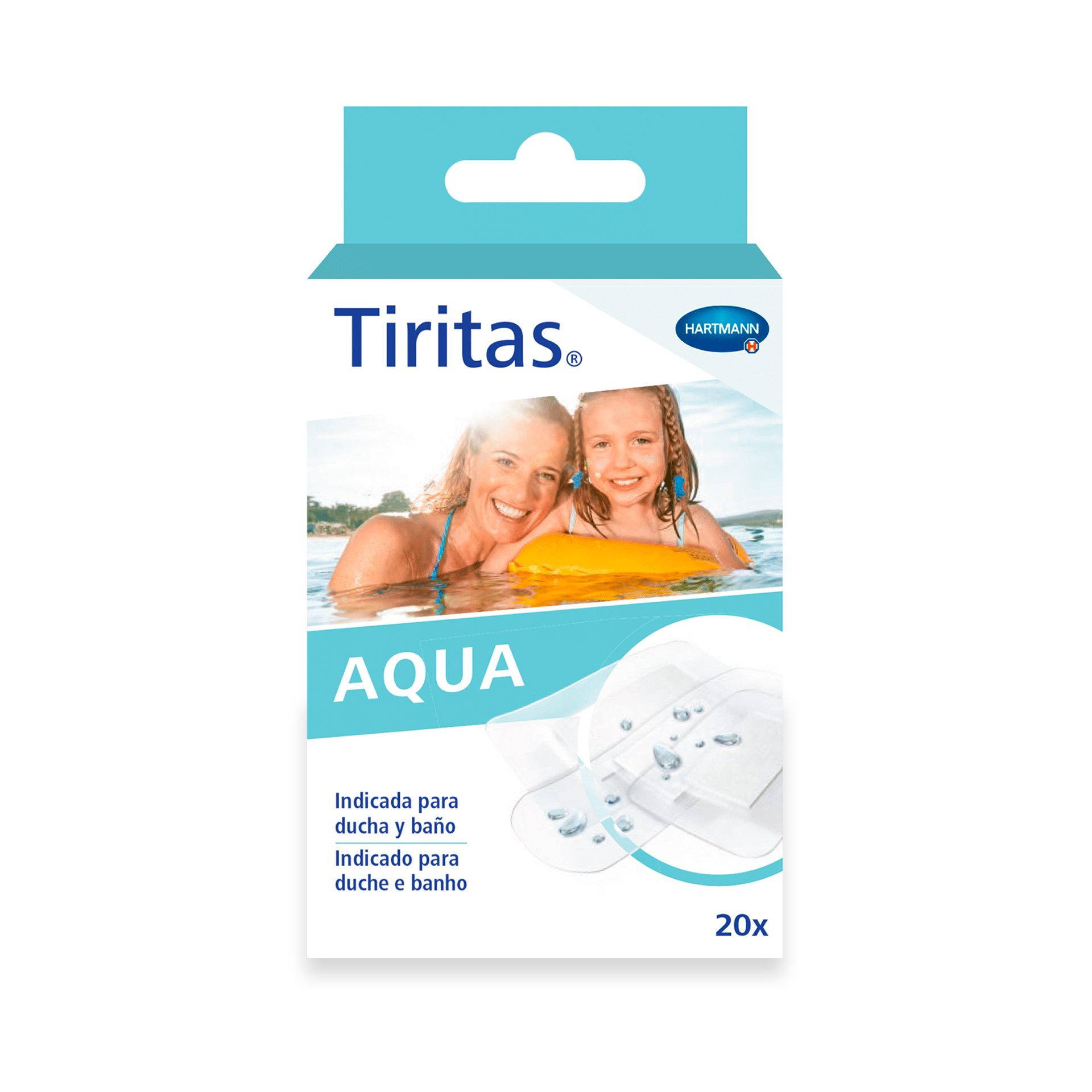Tiritas® Aqua 3 Tamanhos - 20 unidades