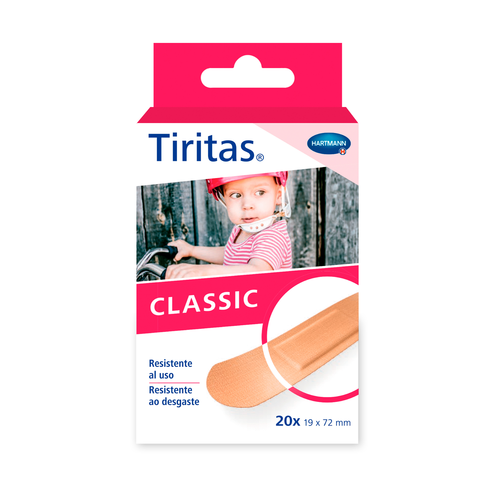 Tiritas® Classic 19 x 72 mm - 20 unidades