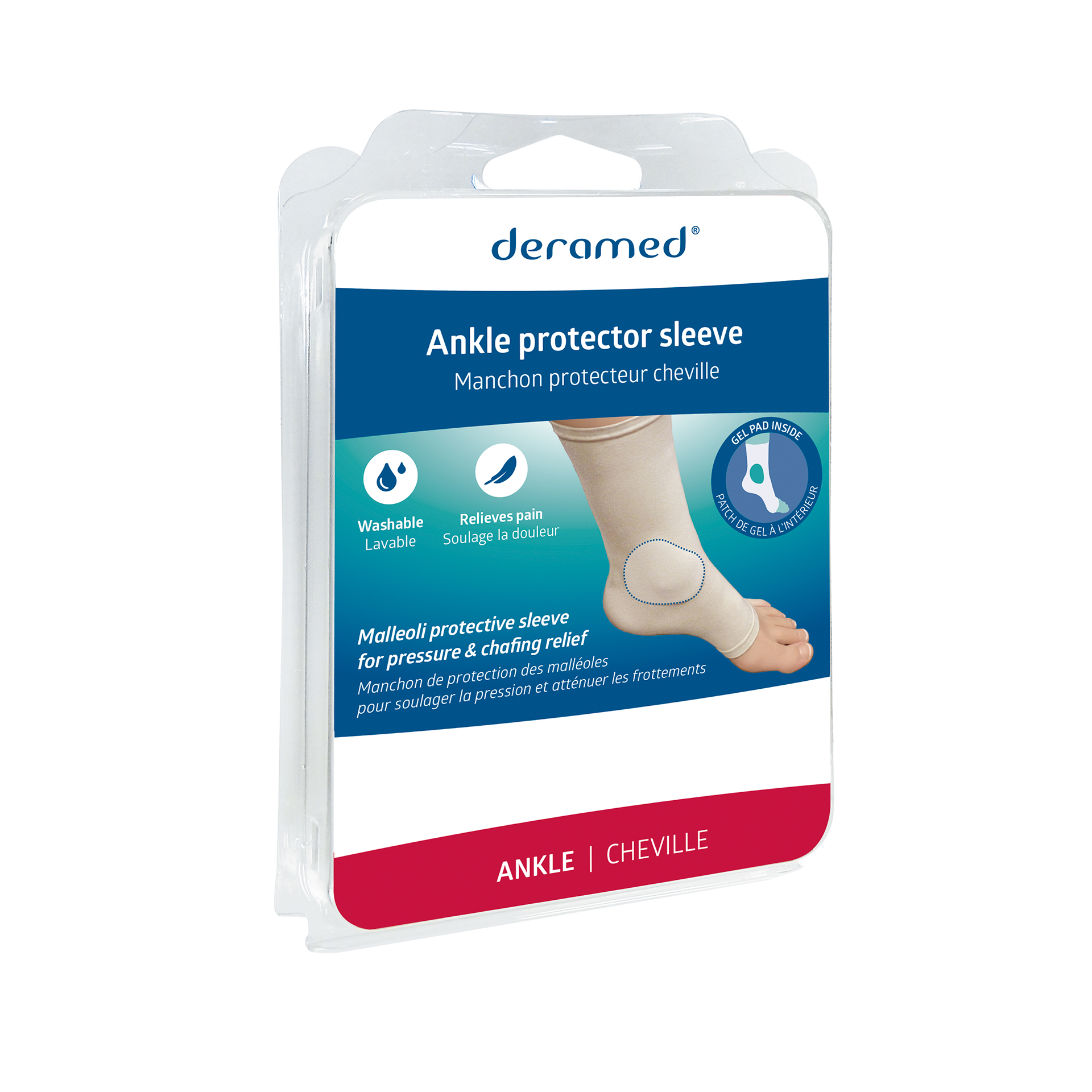 Meia Protetora para Maléolos Deramed