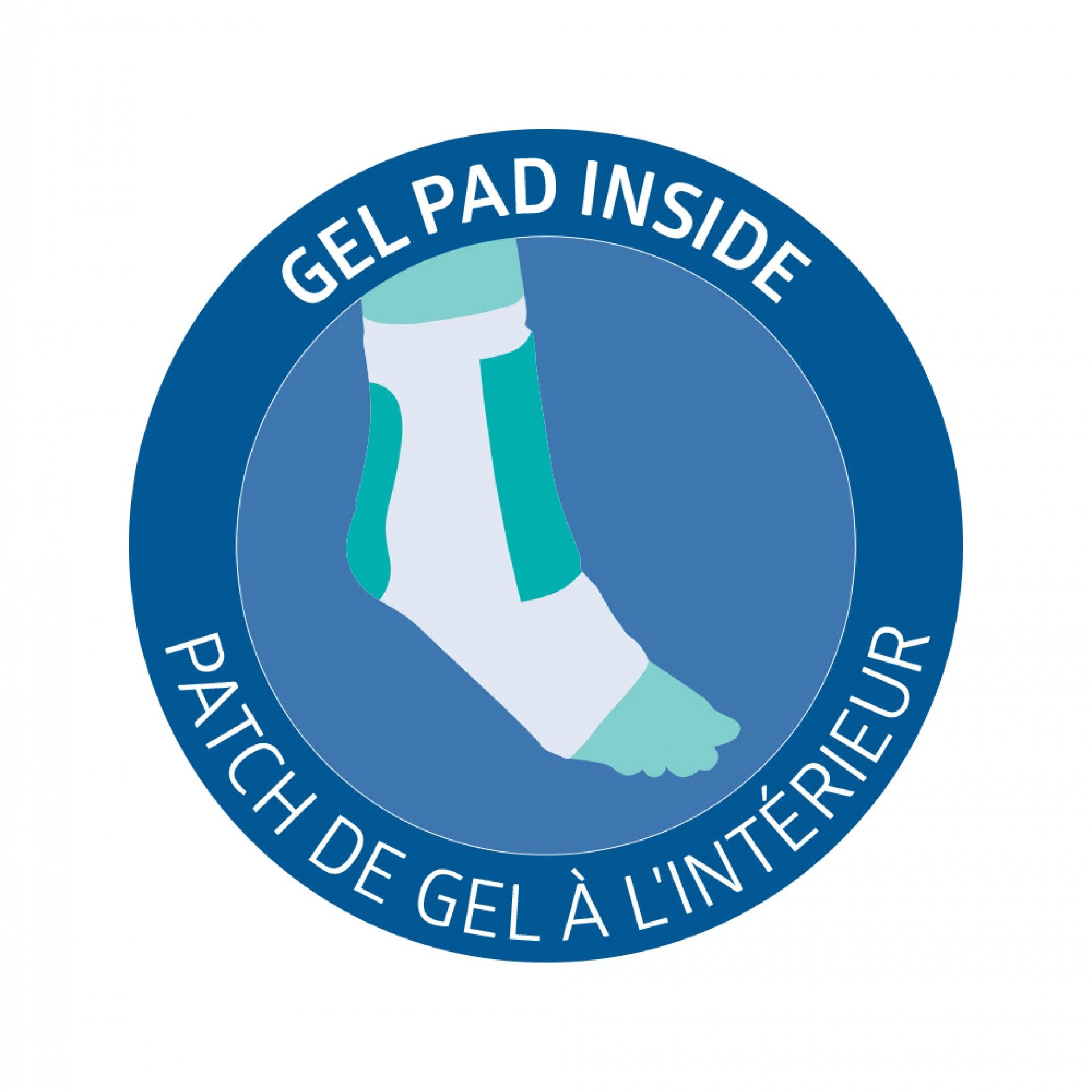 Meia Protetora para Tibia e Tendão de Aquiles Deramed