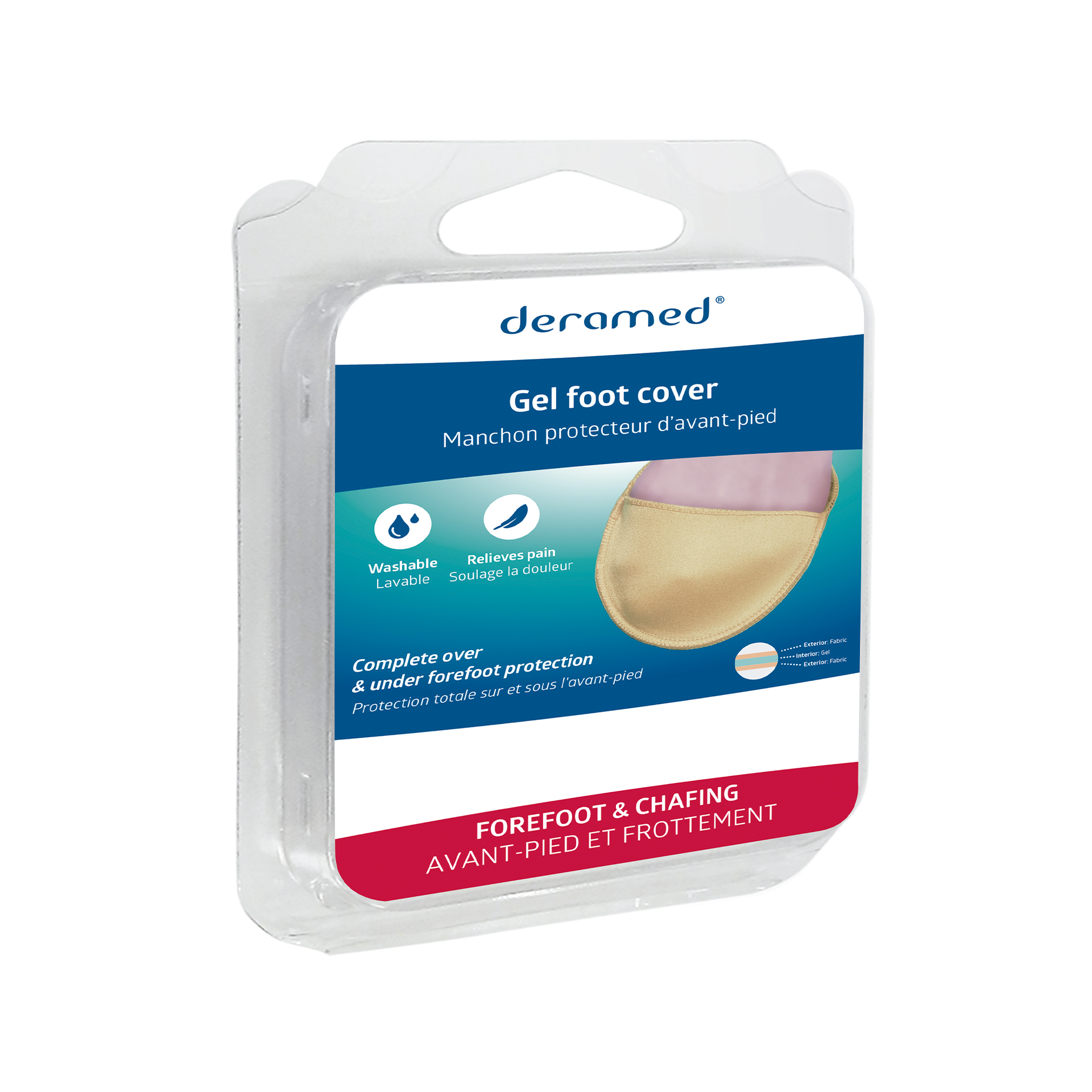 Almofada Protetora para Antepé em Gel (Par)