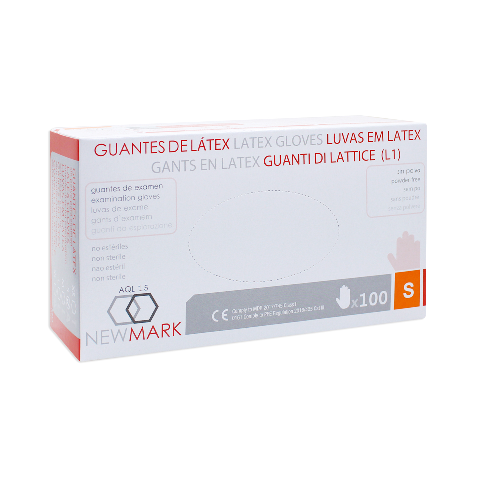 Luvas de Látex com Pó