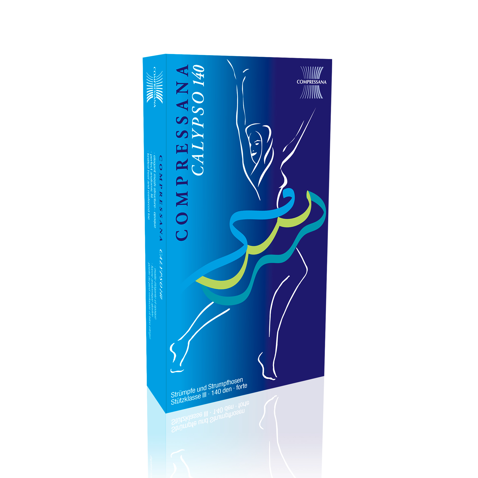 9010 AT Collants Compressana Calypso - 140 Den