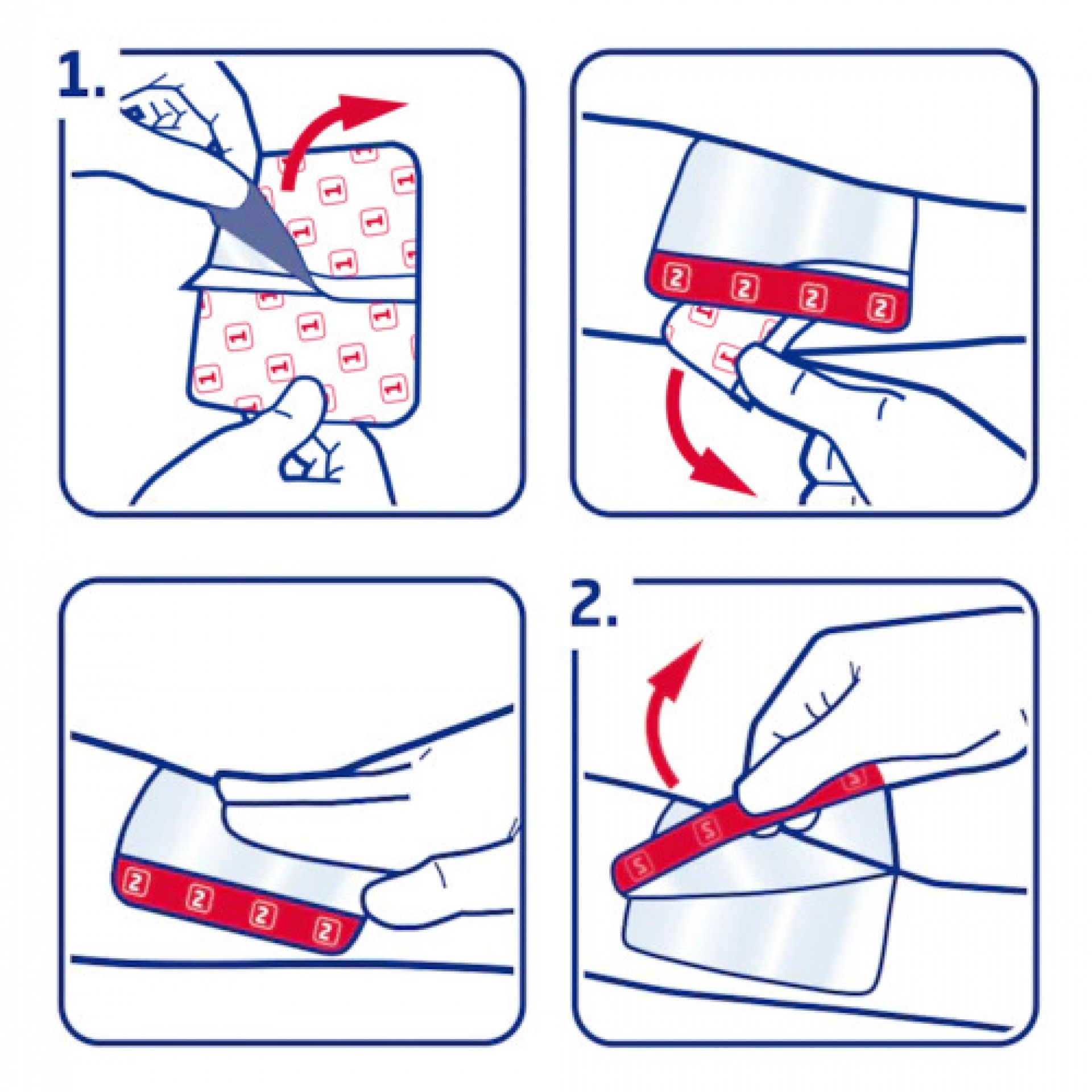 Leukomed T 5x7,2 cm - 50 unidades