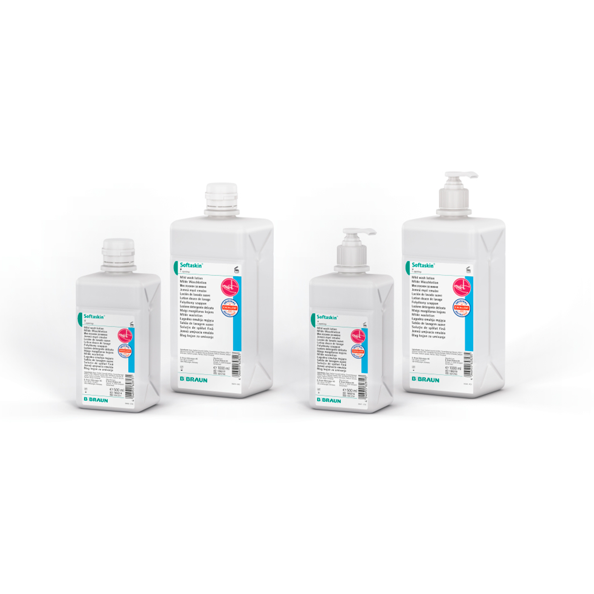 Softaskin Sabão Líquido Hipoalergénico - 500 ml