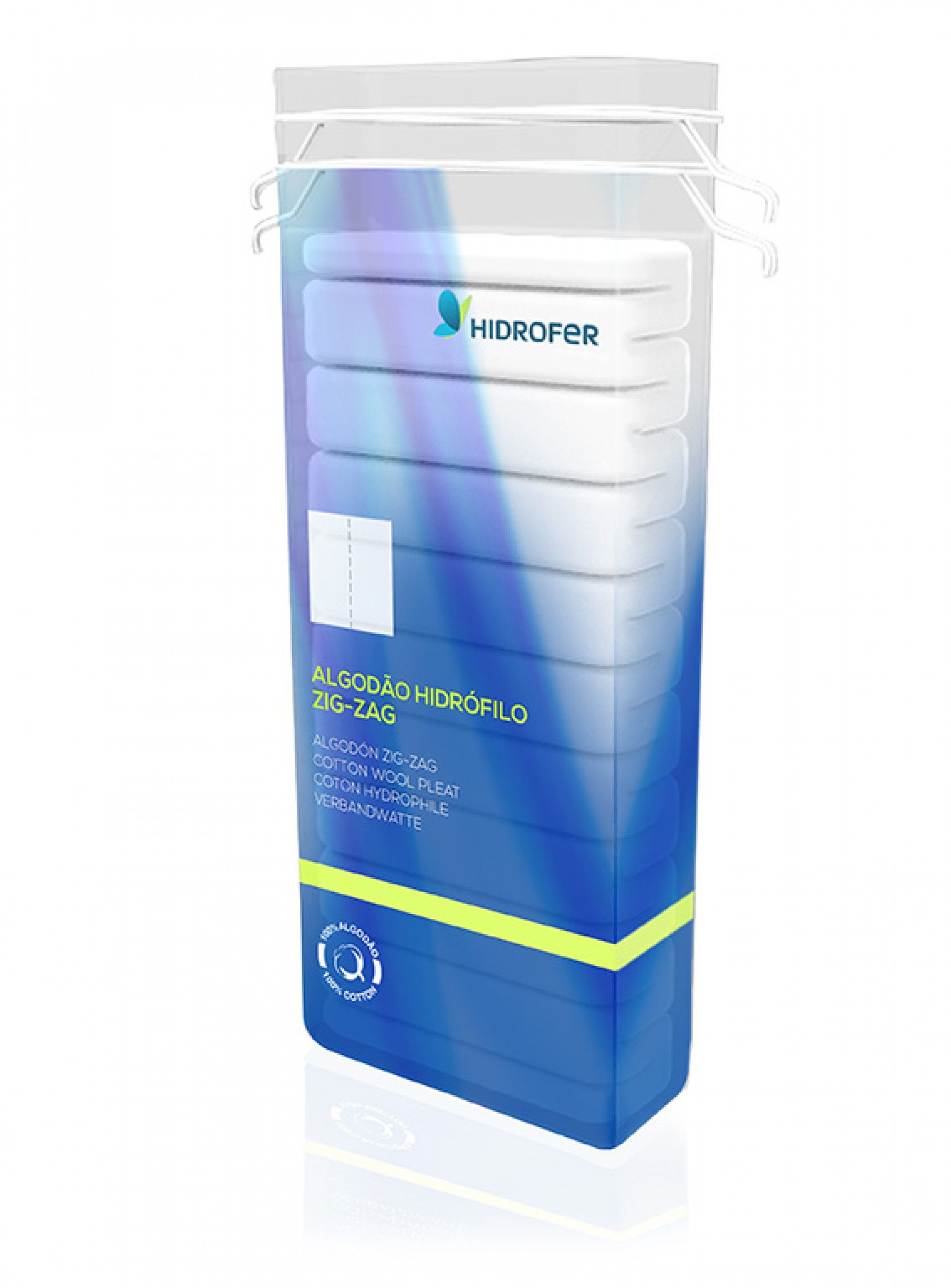 Algodão Hidrófilo Zig-zag - 500g