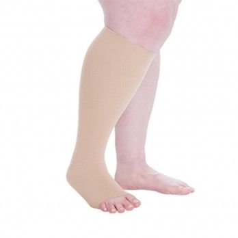Juzo Expert Cotton 3022 AD - Meias de Compresso at ao Joelho Grau II com Costura em Algodot