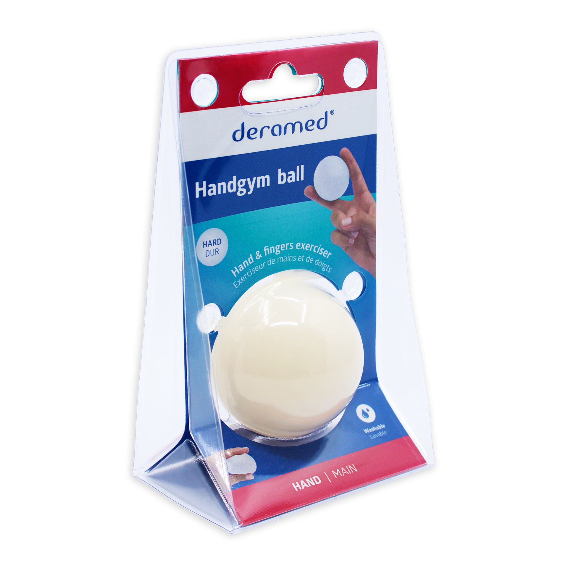 Handgym Bola Treino Mão Gel - Forte