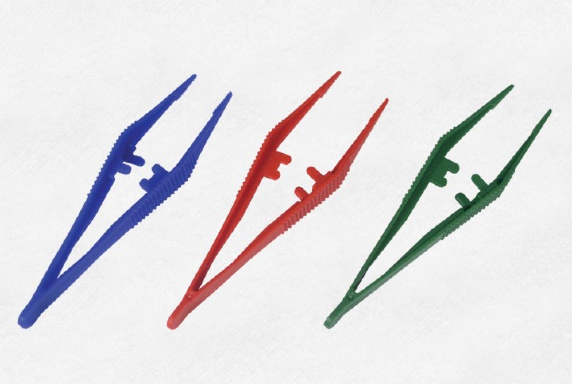 Pinça de Dissecção em Plástico - 13 cm