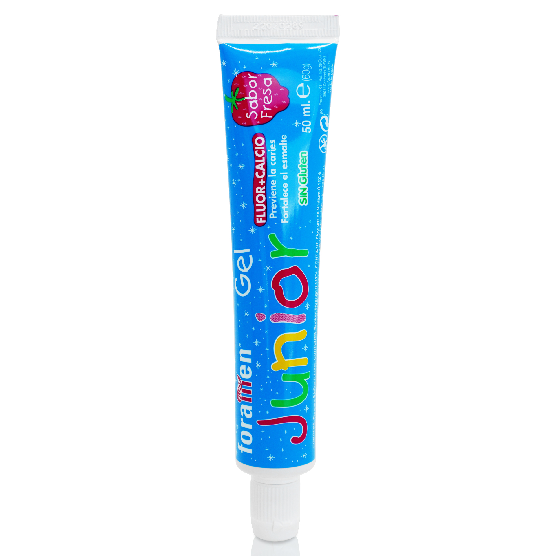 Gel Dentífrico Junior Morango 50 ml - Foramen